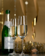Wine. Champagne