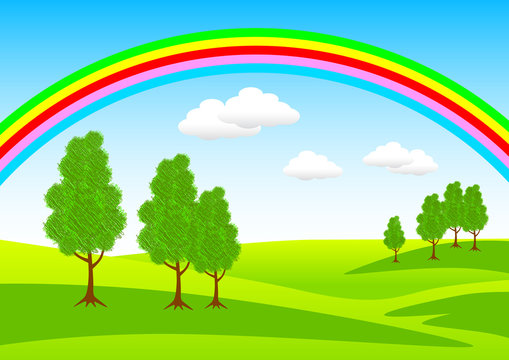 Spring landscape