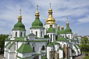 Fototapeta na wymiar Kiev, Ukraine, Sofiyiskiy cathedral