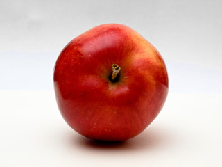 Red apple isolated on white
