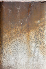 XXXL Full Frame Grungy Rust Stains on Cracked Cement