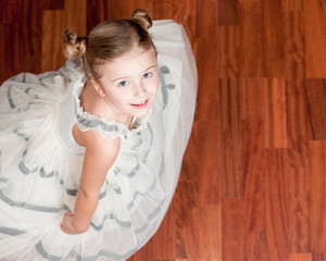 Little dancing girl