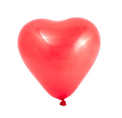 red balloon heart