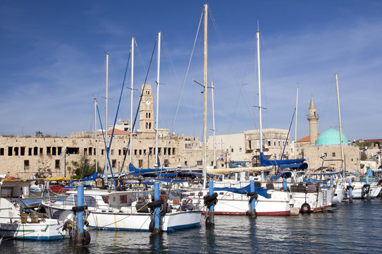 A View Of Ancient Acre Marina