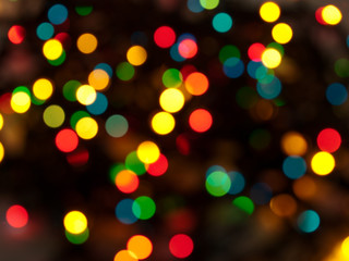 Fototapeta premium color blurred lights background