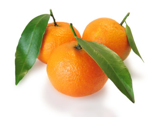 three mandarins