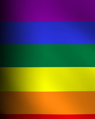 Gay pride flag