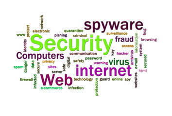 Security words cloud