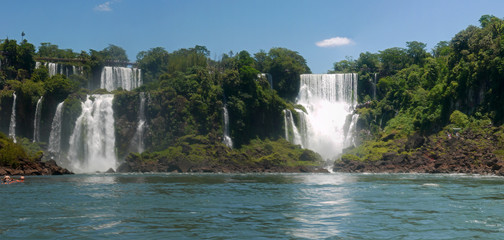 Iguazú-Wasserfälle, Argentinische Seite