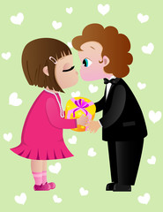 St. Valentine's Day Greeting Card