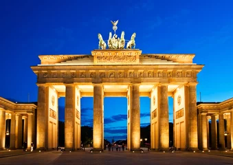 Deurstickers Berlijn Brandenburger Tor in Berlijn