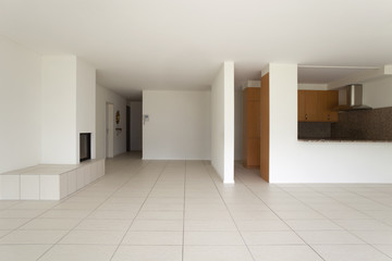 modern flat, interior