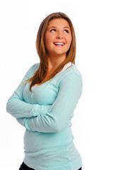Fototapeta premium Teenager in studio