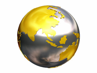 Globus Asien