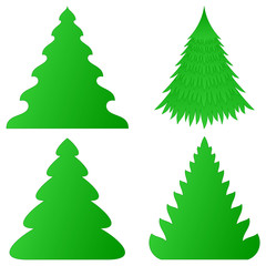 Christmas trees collection