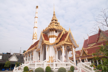Fototapeta na wymiar Crematory in temple, Bangkok, Thailand.