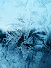 Frosty natural pattern