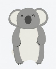 にっこり、コアラ