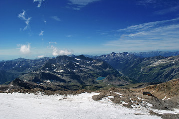 Obraz premium landscape from monte rosa