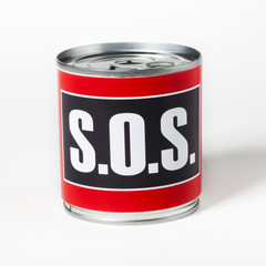 s.o.s. mot en boite de secours