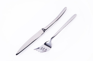 Silver Fork and Knife