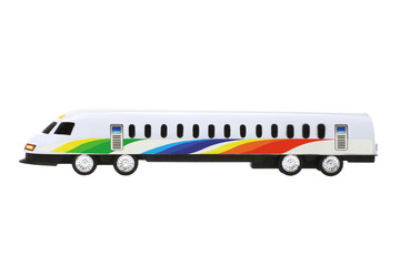 Naklejka premium Toy Bus