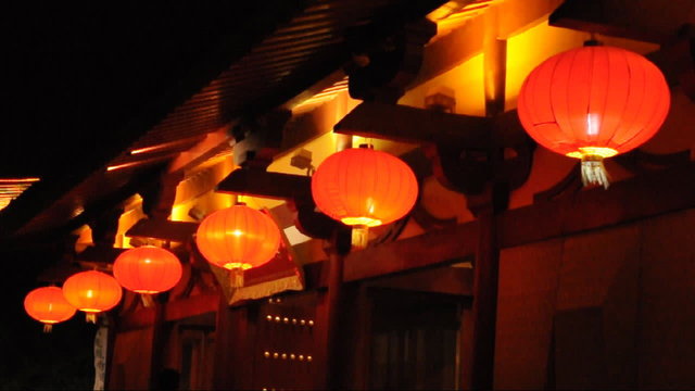 decoration lantern closeup