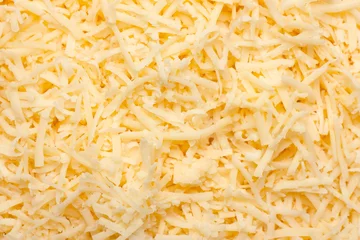 Gordijnen Grated cheese © Artem Gorohov