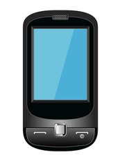 Vector mobile. Isolated