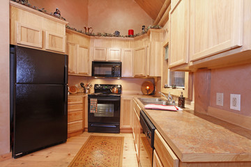 Fototapeta premium Kitchen. Cabin.
