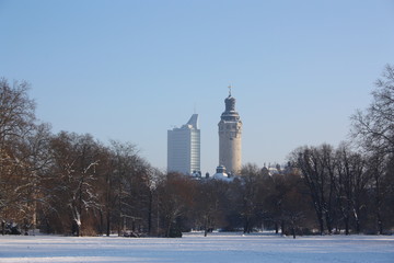 leipzig im winter