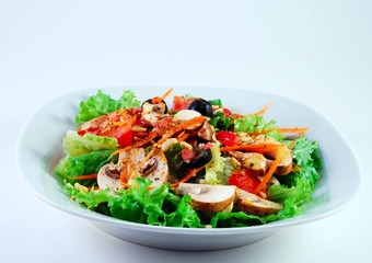 Tossed,garden salad