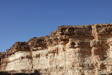 Sandstone cliff, Atlas mountain