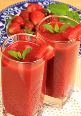 strawberry smoothie