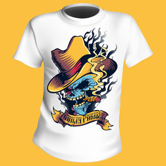 T-Shirt Print Comic style