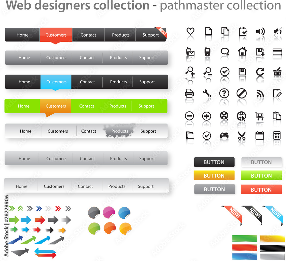 Wall mural web designers toolkit - pathmaster collection