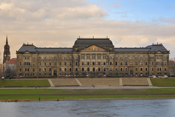 Dresden - Blick auf das Regierungsviertel