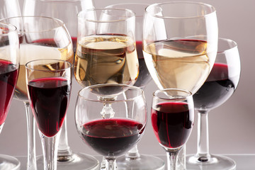 Wine glasses