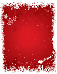 Red Christmas Background