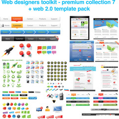 Premium collection 7 + web template pack