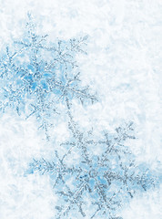 Snowflake background