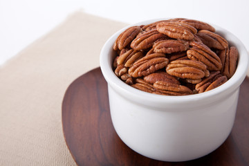 Pecans picture with room for copy