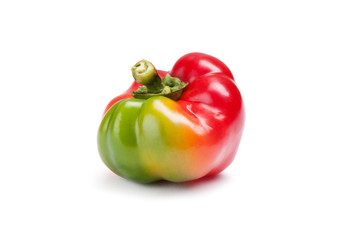 peppers on a white background