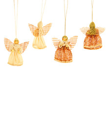 Angels Christmas border