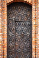 Old ancient door