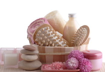 Set for a bath or saunas