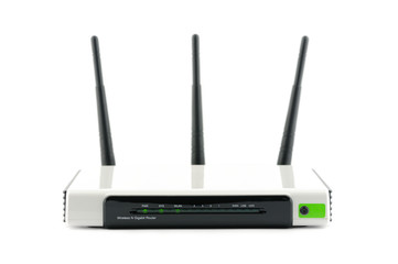 Fototapeta premium Wireless gigabit broadband router