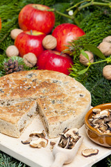 special Christmas mushroom pastry