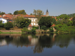 Village de Chabanais ; Charente, Limousin