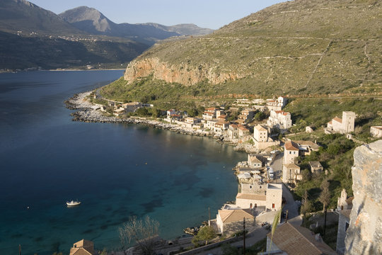 Mani Peninsula - Limeni greek coastal village - Peloponnese